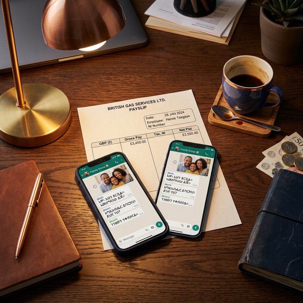 Diaspora Wallet — explaining remittances to your boss